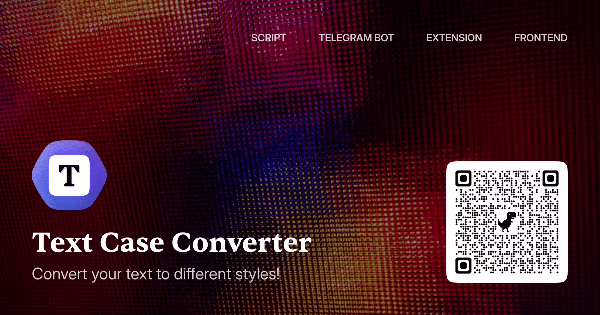 Text case converter