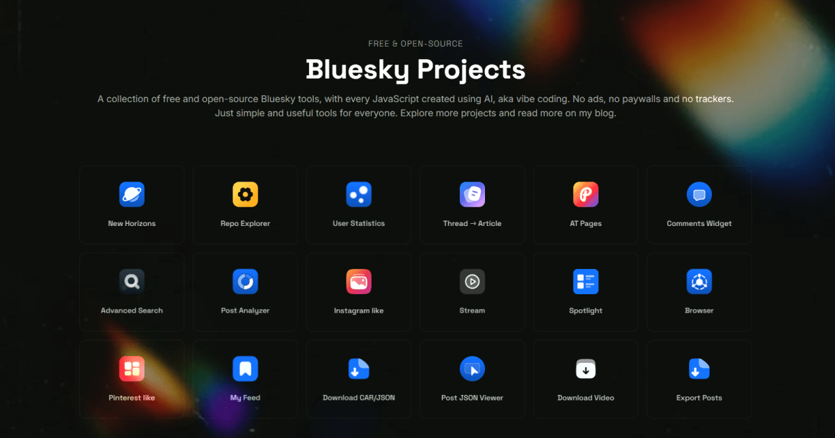 Bluesky projects